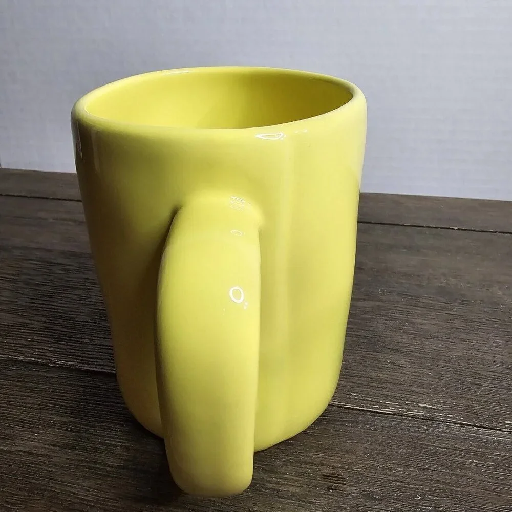 NWT Rae Dunn Artisan Peep Peep Yellow Easter Mug 2021 Farmhouse